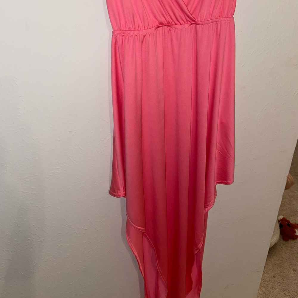 Medium High Low silk dress - Picture 4 of 5